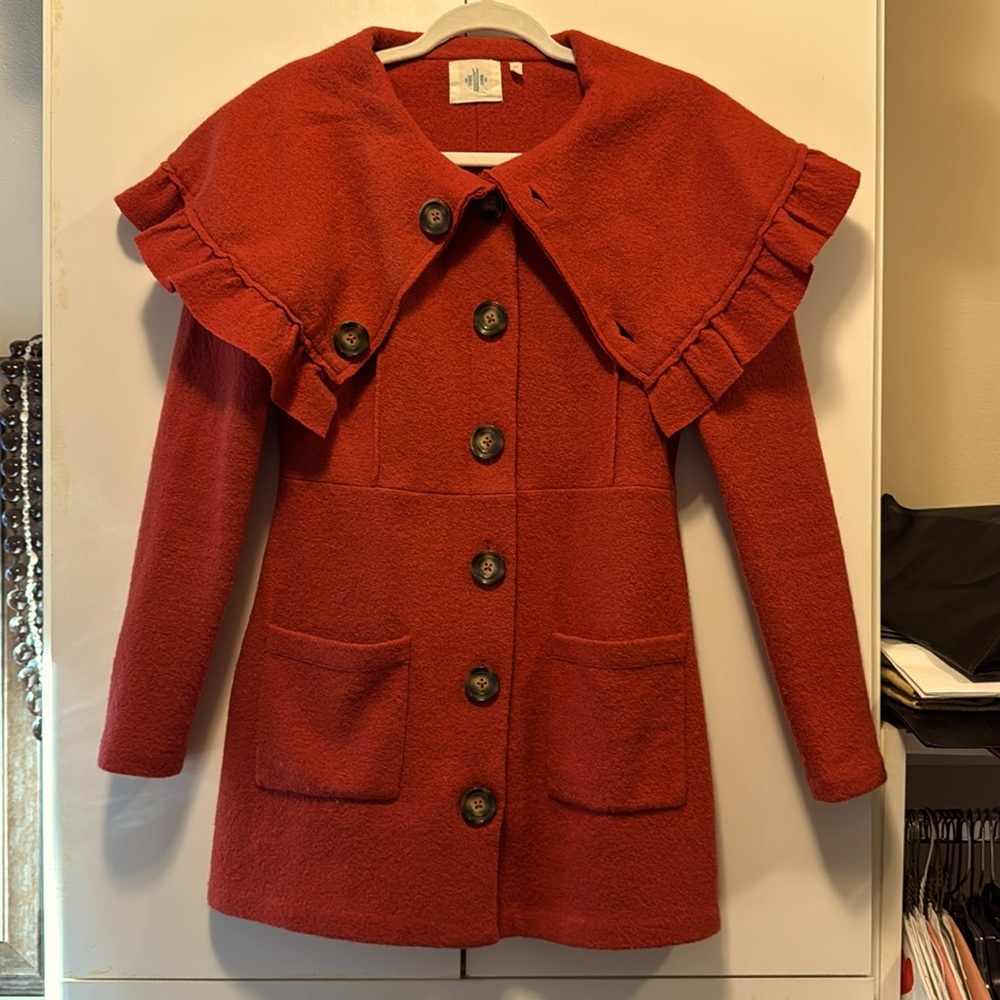 SP HWR Rust Color Sweater Jacket